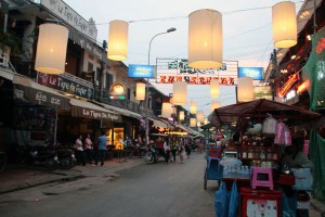 Kambodscha-Siam-Reap-Pub-Street