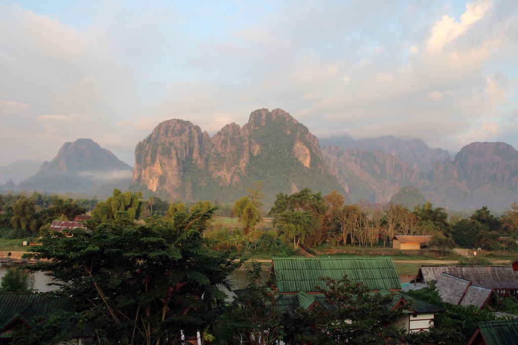 Laos-Vang_Vieng-Aussicht